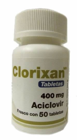 Generic Zovirax 400mg 50 Tabs, Acyclovir